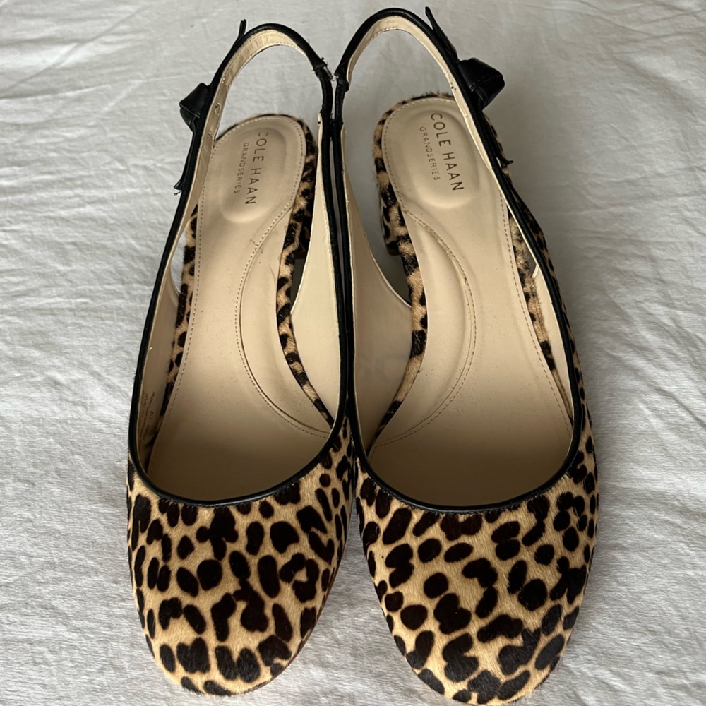 NWT Cole Haan Womens Shoes Lainey Bow Slingback Pump